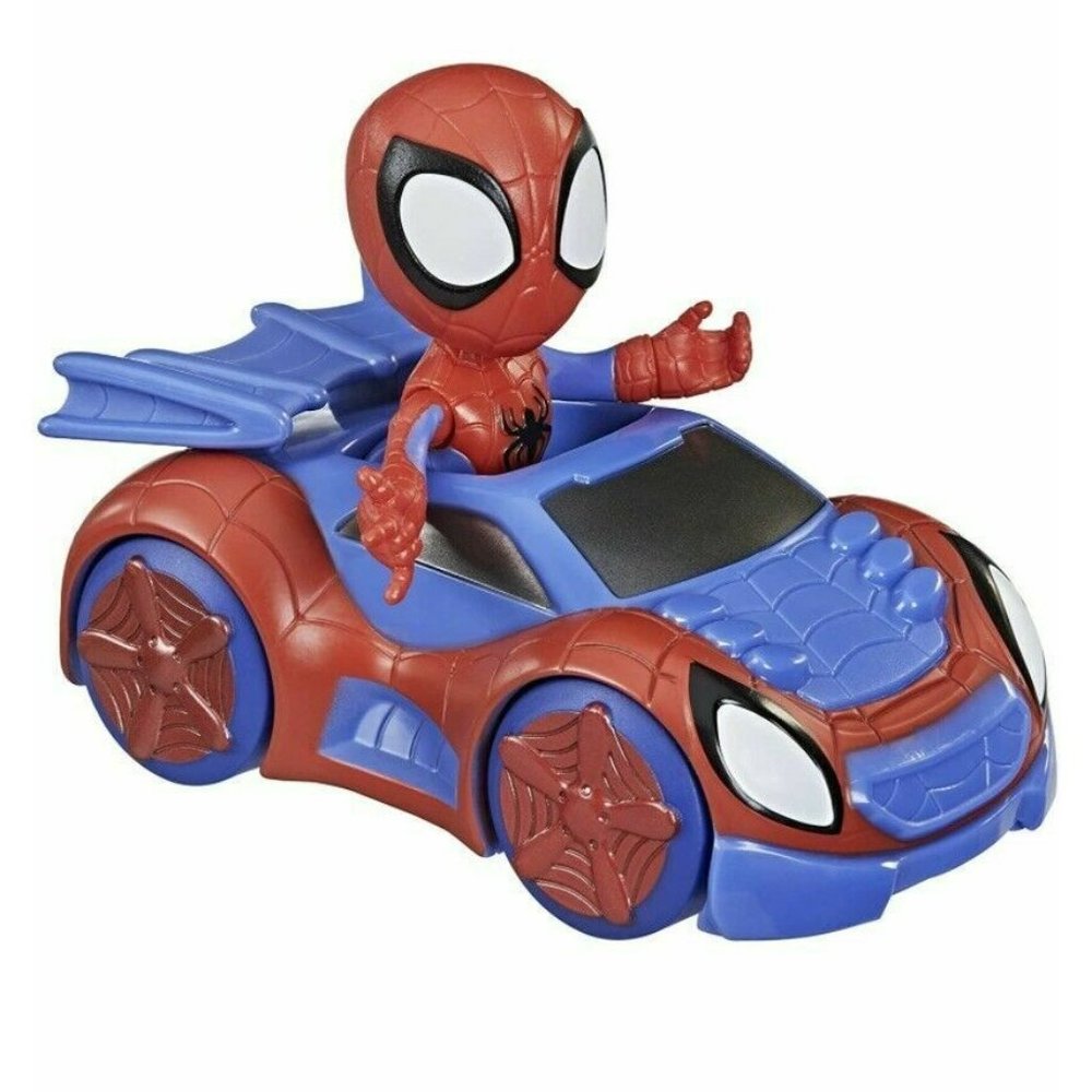 Marvel Spidey And His Amazing Friends Spidey Web Crawler Figure & Vehicle - Picture 7 of 8